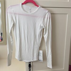 lululemon Hold Tight Long Sleeve White